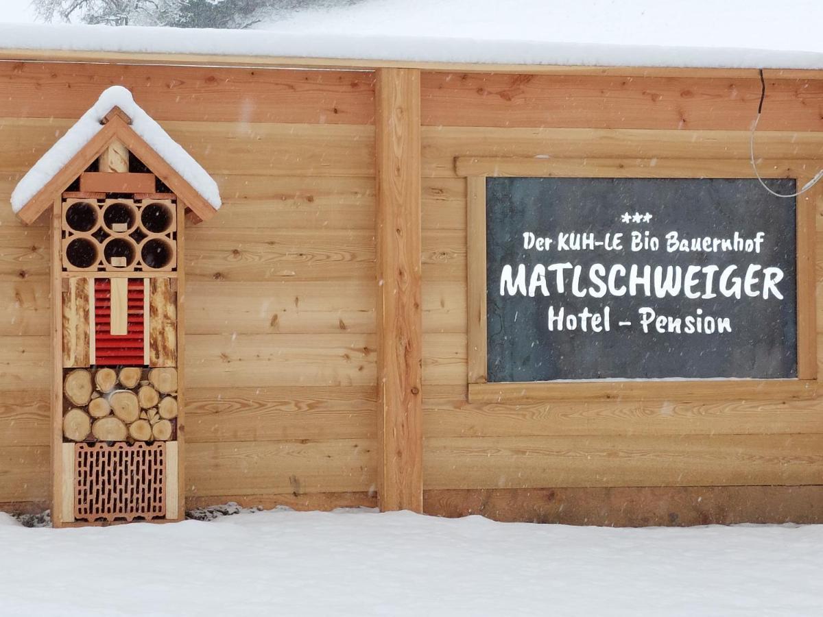 Bio-Bauernhof-Hotel Matlschweiger Lassing エクステリア 写真